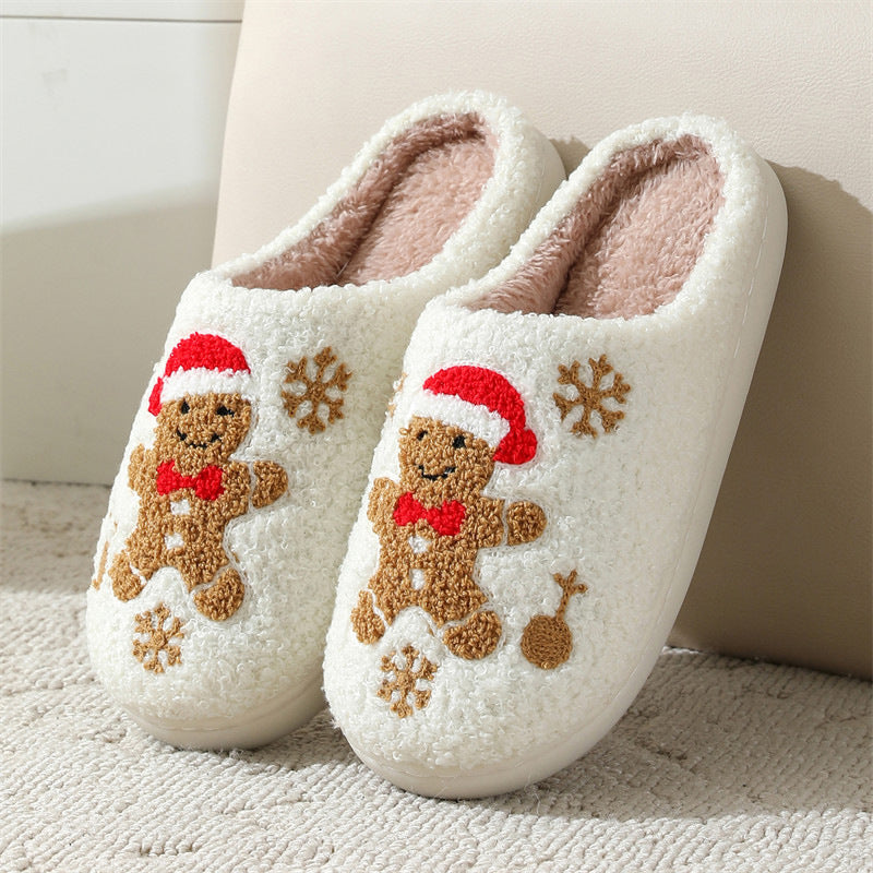 Chaussons de Noël « Gingerbread Cozy »