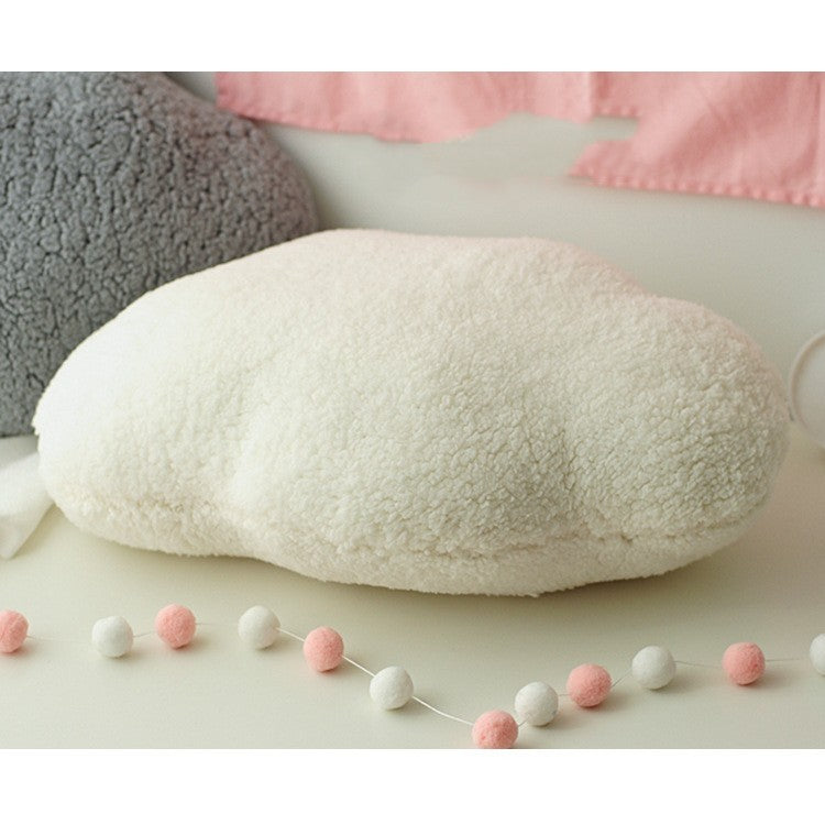 Coussin nuage blanc