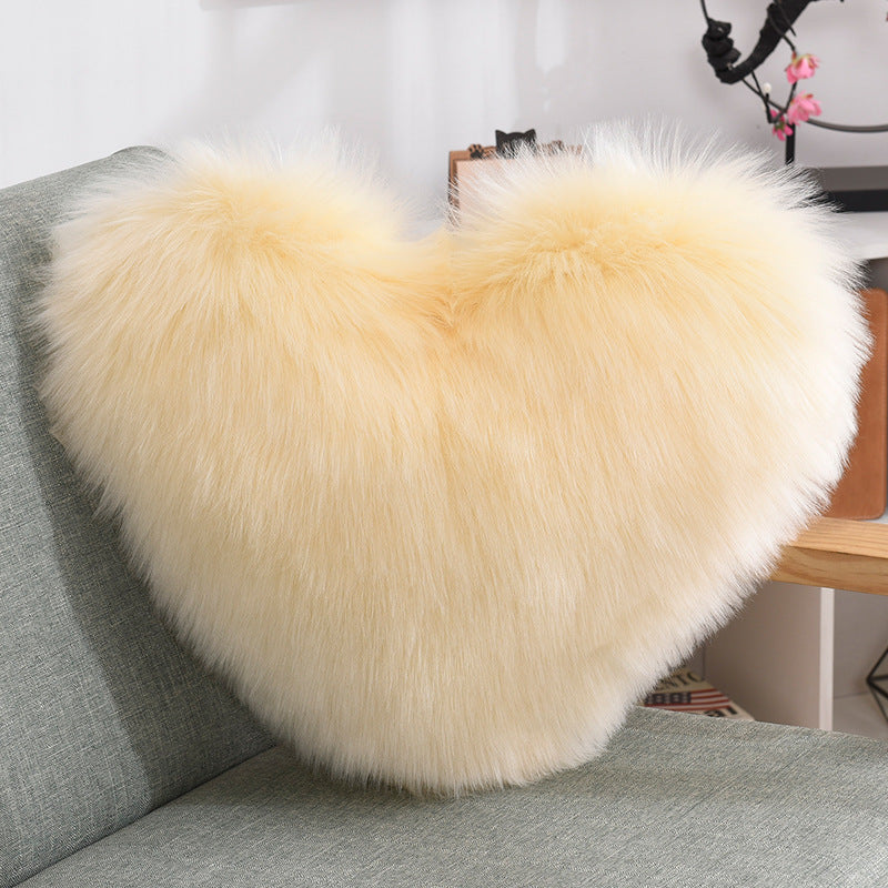 Coussin Cœur Doux – Déco Cocooning Douce & Romantique
