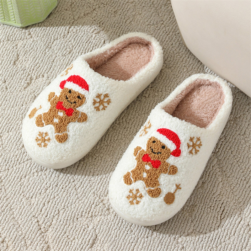 Chaussons de Noël « Gingerbread Cozy »