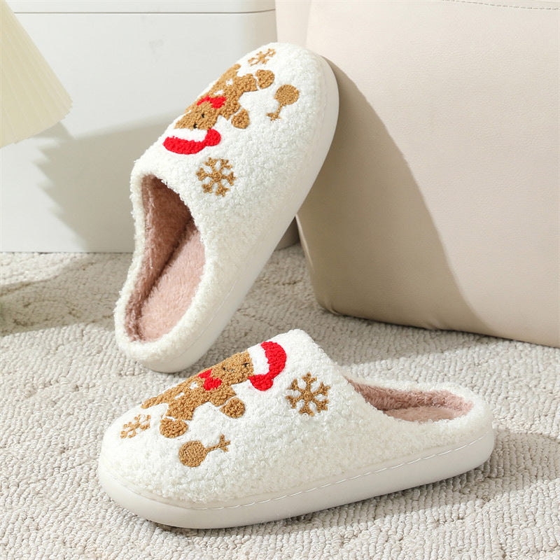Chaussons de Noël « Gingerbread Cozy »